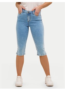 Kaffe Spodnie capri Vicky 10505521 Niebieski Slim Fit ze sklepu MODIVO w kategorii Szorty - zdjęcie 181081736