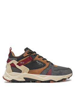 Pepe Jeans Sneakersy PMS60029 Szary ze sklepu MODIVO w kategorii Buty sportowe męskie - zdjęcie 181081757