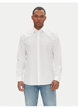 HUGO Koszula Valerio 50539802 Biały Modern Fit ze sklepu MODIVO w kategorii Koszule męskie - zdjęcie 181081826