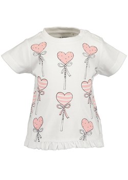Blue Seven T-Shirt 901121 X Biały Regular Fit ze sklepu MODIVO w kategorii Bluzki dziewczęce - zdjęcie 181082026