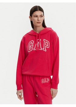 Gap Bluza 870537-08 Różowy Relaxed Fit ze sklepu MODIVO w kategorii Bluzy damskie - zdjęcie 181082077