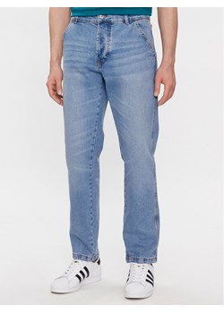 United Colors Of Benetton Jeansy 41TBUE019 Niebieski Straight Fit ze sklepu MODIVO w kategorii Jeansy męskie - zdjęcie 181082139