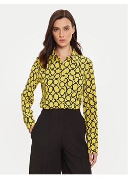 Sisley Koszula 52D3LQ07H Żółty Slim Fit ze sklepu MODIVO w kategorii Koszule damskie - zdjęcie 181082169