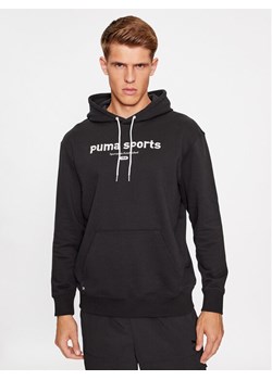 Puma Bluza Puma Team 621322 Czarny Regular Fit ze sklepu MODIVO w kategorii Bluzy męskie - zdjęcie 181082235