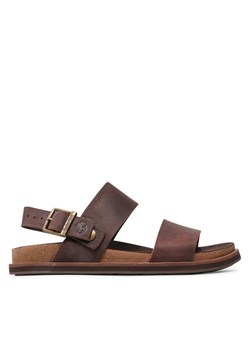 Timberland Sandały Amalfi Vibes 2Band Sandal TB0A419HV131 Brązowy ze sklepu MODIVO w kategorii Sandały męskie - zdjęcie 181082299