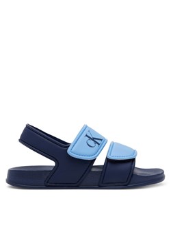 Calvin Klein Jeans Sandały V1X2-83030-1172X S Niebieski ze sklepu MODIVO w kategorii Sandały dziecięce - zdjęcie 181082327