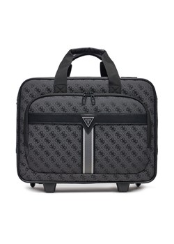 Guess Walizka kabinowa TMNAST P5143 Czarny ze sklepu MODIVO w kategorii Walizki - zdjęcie 181082498
