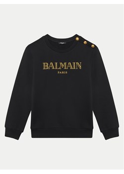 Balmain Bluza BV4B10-Z0081 930OR Czarny Regular Fit ze sklepu MODIVO w kategorii Bluzy chłopięce - zdjęcie 181082515