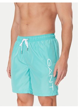 Gant Szorty kąpielowe 920006300 Niebieski Regular Fit ze sklepu MODIVO w kategorii Kąpielówki - zdjęcie 181082518