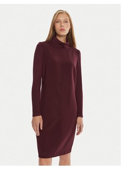 Tatuum Sukienka dzianinowa Sagamia T2321.196B Bordowy Regular Fit ze sklepu MODIVO w kategorii Sukienki - zdjęcie 181082558
