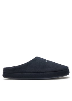 Tommy Hilfiger Kapcie Felt House Shoe FM0FM05538 Granatowy ze sklepu MODIVO w kategorii Kapcie męskie - zdjęcie 181082675