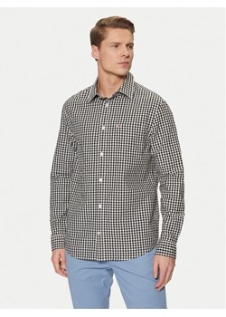 Tommy Jeans Koszula Poplin Check DM0DM21115 Czarny Regular Fit ze sklepu MODIVO w kategorii Koszule męskie - zdjęcie 181082719