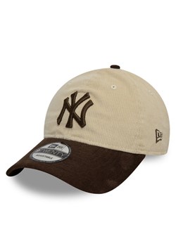 New Era Czapka z daszkiem New York Yankees Mlb Premium Cord 9Twenty 60595308 Beżowy ze sklepu MODIVO w kategorii Czapki z daszkiem męskie - zdjęcie 181082746