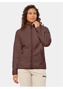Jack Wolfskin Polar High Curl Jacket 1708732 Fioletowy Regular Fit ze sklepu MODIVO w kategorii Bluzy damskie - zdjęcie 181082809