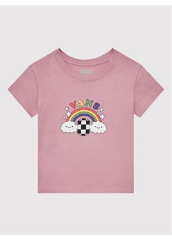 Vans T-Shirt VN0A7RV4 Różowy Regular Fit ze sklepu MODIVO w kategorii Koszulki niemowlęce - zdjęcie 181082836