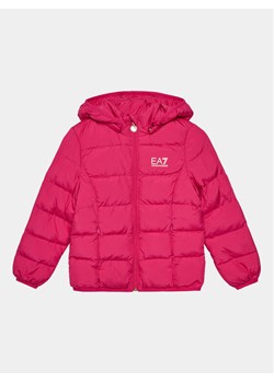 EA7 Emporio Armani Kurtka zimowa 8NFB08 FNF8Z 1419 Różowy Regular Fit ze sklepu MODIVO w kategorii Kurtki dziewczęce - zdjęcie 181082855