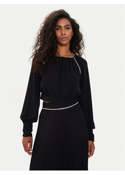 Liu Jo Bluzka CA4409 TS055 Czarny Regular Fit ze sklepu MODIVO w kategorii Bluzki damskie - zdjęcie 181082979