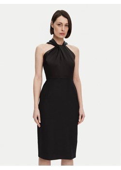 BOSS Sukienka koktajlowa Datinar 50538291 Czarny Slim Fit ze sklepu MODIVO w kategorii Sukienki - zdjęcie 181083115