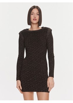 Liu Jo Sukienka dzianinowa MF3171 MA49I Czarny Slim Fit ze sklepu MODIVO w kategorii Sukienki - zdjęcie 181083187