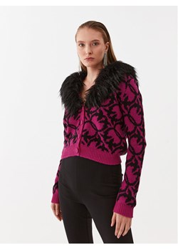 Pinko Kardigan Pony 101576 A11F Kolorowy Relaxed Fit ze sklepu MODIVO w kategorii Swetry damskie - zdjęcie 181083368