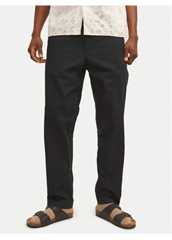 Jack&Jones Spodnie materiałowe Summer 12248606 Czarny Relaxed Fit ze sklepu MODIVO w kategorii Spodnie męskie - zdjęcie 181083446