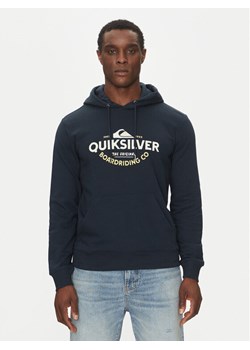 Quiksilver Bluza EQYFT05089 Granatowy Regular Fit ze sklepu MODIVO w kategorii Bluzy męskie - zdjęcie 181083447