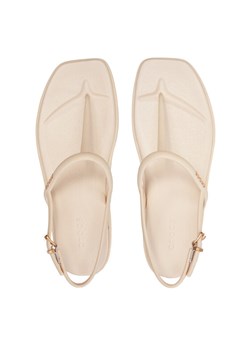 Crocs Sandały Miami Thong Sandal 209793 Beżowy ze sklepu MODIVO w kategorii Sandały damskie - zdjęcie 181083467