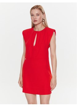 Kontatto Sukienka koktajlowa NO1006 Czerwony Slim Fit ze sklepu MODIVO w kategorii Sukienki - zdjęcie 181083498