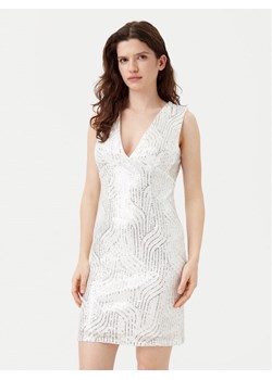 YAS Sukienka koktajlowa Olga 26036725 Srebrny Regular Fit ze sklepu MODIVO w kategorii Sukienki - zdjęcie 181083606