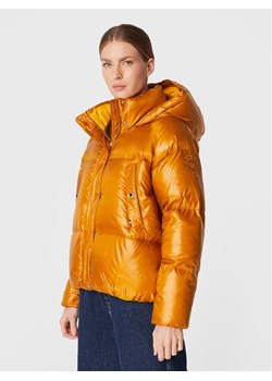 Tommy Hilfiger Kurtka puchowa Pop Colour WW0WW35974 Żółty Regular Fit ze sklepu MODIVO w kategorii Kurtki damskie - zdjęcie 181083639