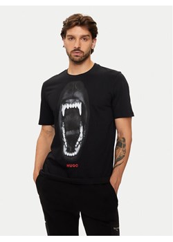 Hugo T-Shirt Dayaking 50523979 Czarny Regular Fit ze sklepu MODIVO w kategorii T-shirty męskie - zdjęcie 181083669