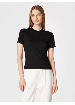 Chiara Ferragni T-Shirt 73CBHT13 Czarny Slim Fit ze sklepu MODIVO w kategorii Bluzki damskie - zdjęcie 181083727