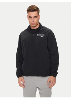 Reebok Kurtka anorak Identity Brand Proud 100076463 Czarny Regular Fit ze sklepu MODIVO w kategorii Kurtki męskie - zdjęcie 181083785