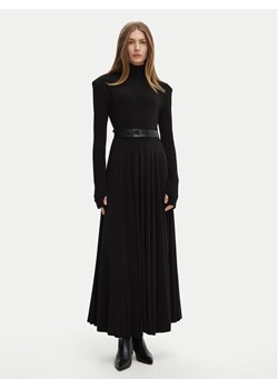 NORMA KAMALI Sukienka wieczorowa KK3243PLF87001 Czarny Slim Fit ze sklepu MODIVO w kategorii Sukienki - zdjęcie 181083826