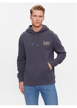 Lee Bluza 112342453 Granatowy Regular Fit ze sklepu MODIVO w kategorii Bluzy męskie - zdjęcie 181083916