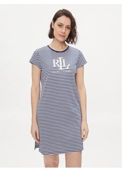 Lauren Ralph Lauren Koszula nocna ILN32311 Granatowy ze sklepu MODIVO w kategorii Koszule nocne - zdjęcie 181084035