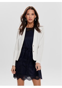 ONLY Marynarka 15153144 Biały Regular Fit ze sklepu MODIVO w kategorii Marynarki damskie - zdjęcie 181084085
