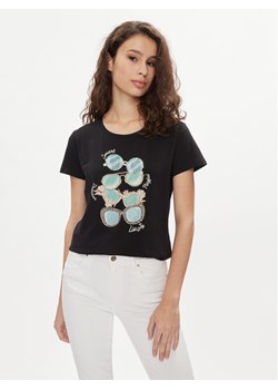 Liu Jo T-Shirt MA4393 J5003 Czarny Regular Fit ze sklepu MODIVO w kategorii Bluzki damskie - zdjęcie 181084216