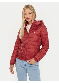 Guess Kurtka puchowa W4YL00 WG922 Czerwony Regular Fit ze sklepu MODIVO w kategorii Kurtki damskie - zdjęcie 181084235