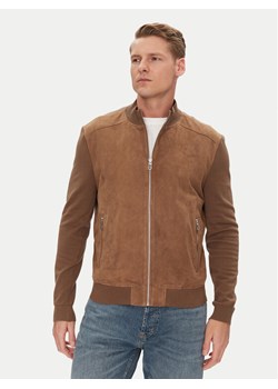 Milestone Kurtka bomber MSTristan 511620 21220 Brązowy Regular Fit ze sklepu MODIVO w kategorii Kurtki męskie - zdjęcie 181084247