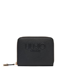 Liu Jo Duży Portfel Damski M Zip Around AA5156 E0058 Czarny ze sklepu MODIVO w kategorii Portfele damskie - zdjęcie 181084368