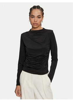 ACCESS FASHION Bluzka 44-2035-310 Czarny Slim Fit ze sklepu MODIVO w kategorii Bluzki damskie - zdjęcie 181084416