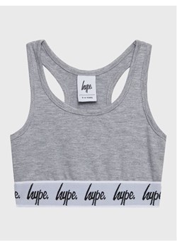 HYPE Top CORE21-113 Szary Slim Fit ze sklepu MODIVO w kategorii Staniki dla dziewczynki - zdjęcie 181084456