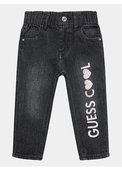 Guess Jeansy K3YA05 D52W0 Czarny Relaxed Fit ze sklepu MODIVO w kategorii Spodnie chłopięce - zdjęcie 181084458