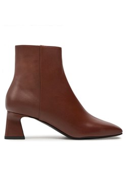 Pollini Botki SA21045C1LTD0217 Brązowy ze sklepu MODIVO w kategorii Botki - zdjęcie 181084547