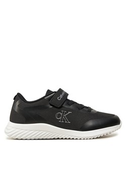 Calvin Klein Jeans Sneakersy V3X9-81085-1695 M Czarny ze sklepu MODIVO w kategorii Buty sportowe dziecięce - zdjęcie 181084596