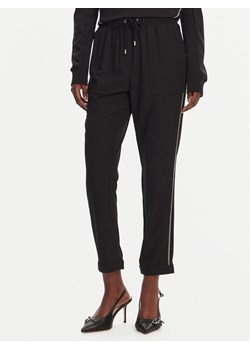 Liu Jo Sport Spodnie materiałowe TA5140 TS423 Czarny Regular Fit ze sklepu MODIVO w kategorii Spodnie damskie - zdjęcie 181084618