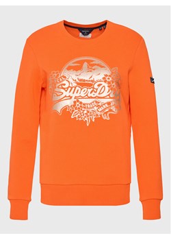 Superdry Bluza Vintage W2011336A Pomarańczowy Regular Fit ze sklepu MODIVO w kategorii Bluzy damskie - zdjęcie 181084669