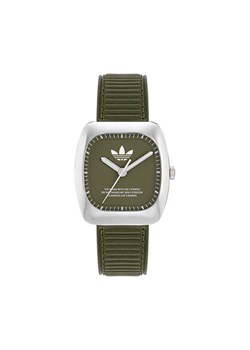 adidas Zegarek Retro Wave One AOSY24526 Zielony ze sklepu MODIVO w kategorii Zegarki - zdjęcie 181084718