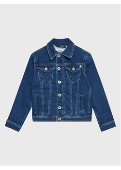 Pepe Jeans Kurtka jeansowa Legendary PB401138 Granatowy Regular Fit ze sklepu MODIVO w kategorii Kurtki dziewczęce - zdjęcie 181084796